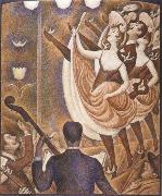 Georges Seurat Le Chahut oil